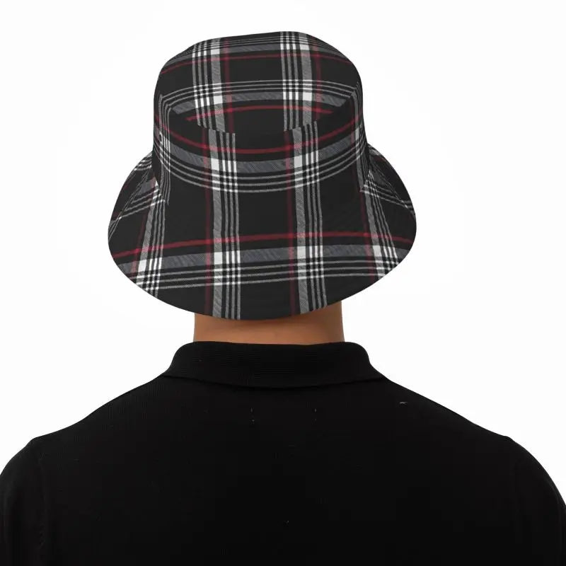 Custom Tartan Bucket Hat Sun Beach Packable Fisherman Cap