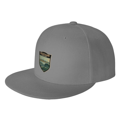 Antelope Island Utah Snapback Cap