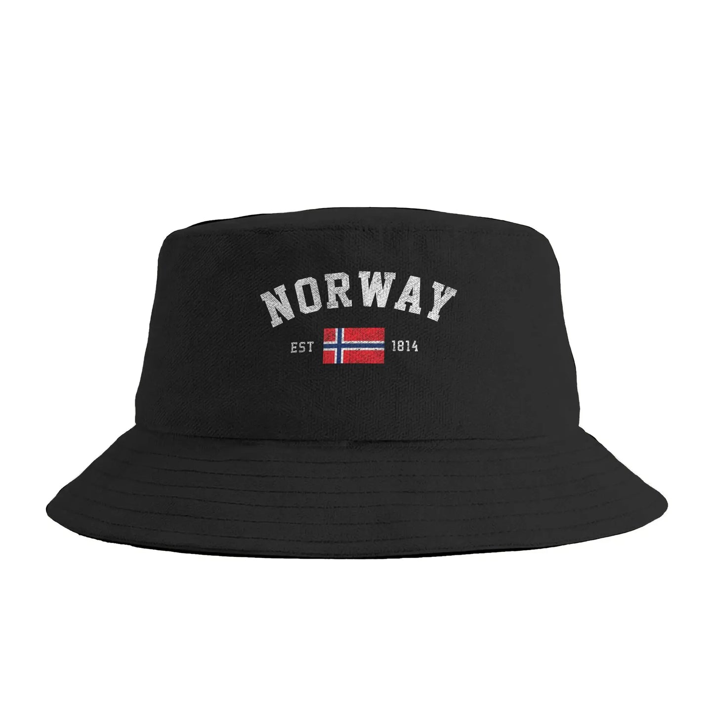 Norway Flag Scandinavia Gift Oslo Norway Bucket Hat