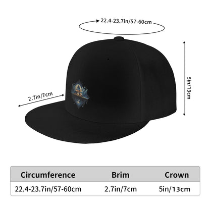Future City Fantasy Urban Scenery Snapback Cap