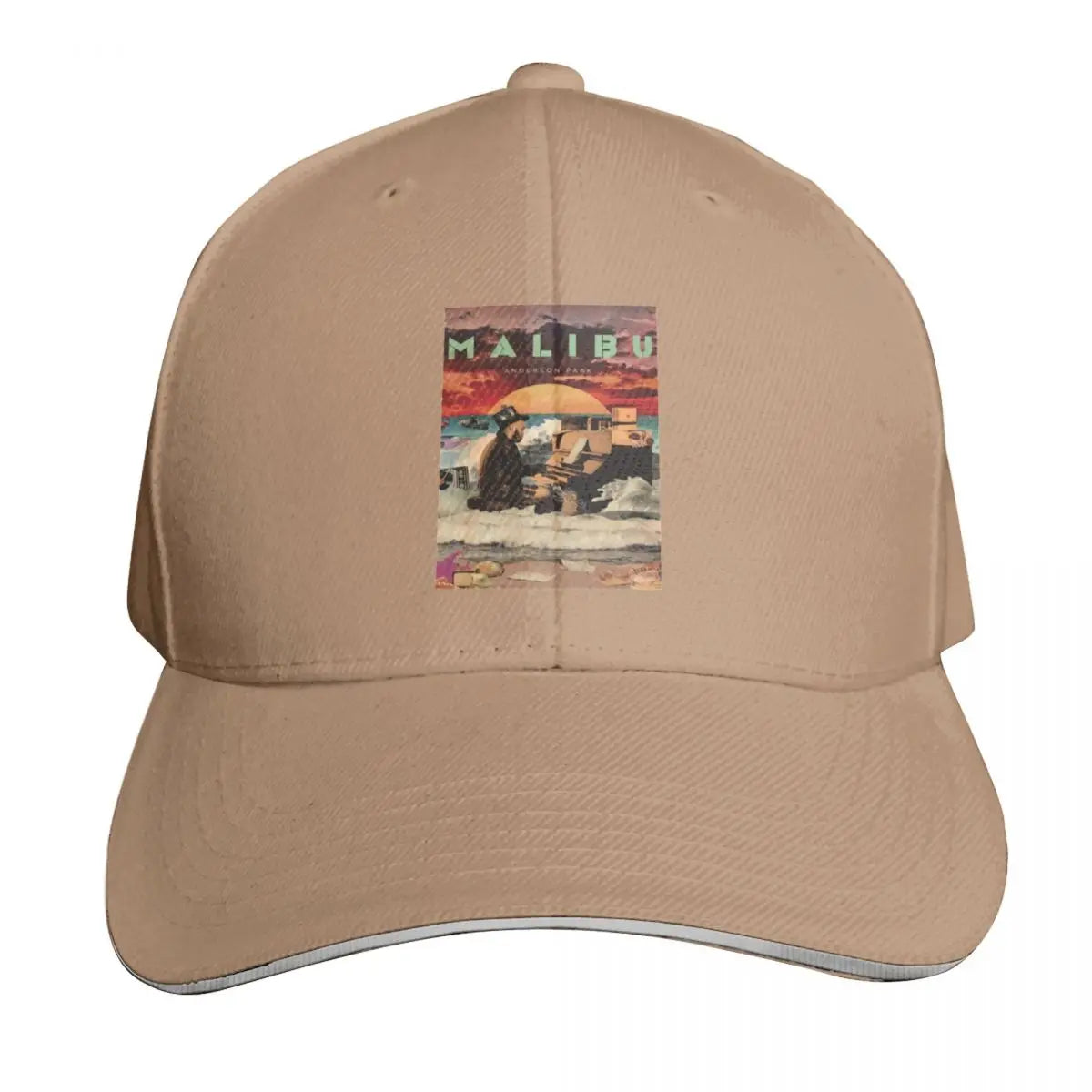 Musical Feel Contrast Two Tone Baseball Cap