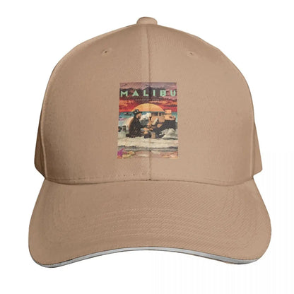 Musical Feel Contrast Two Tone Baseball Cap