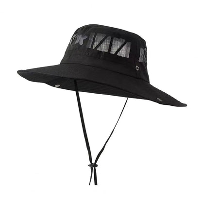 Breathable Mesh UV Protection Fishing Bucket Hat