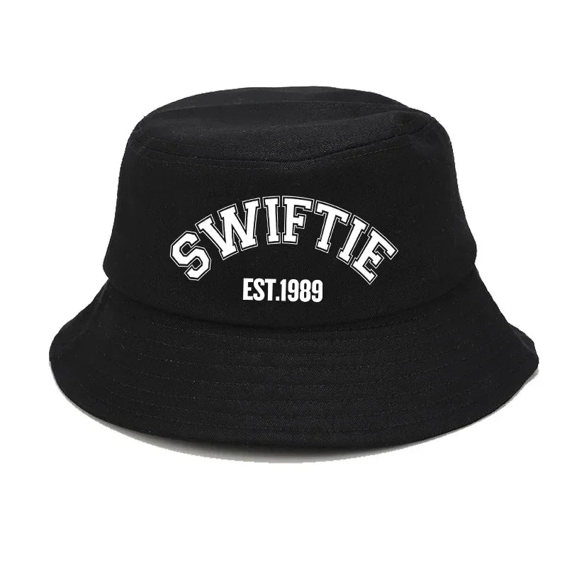 1989 Print Cotton Concert Bucket Hat Unisex