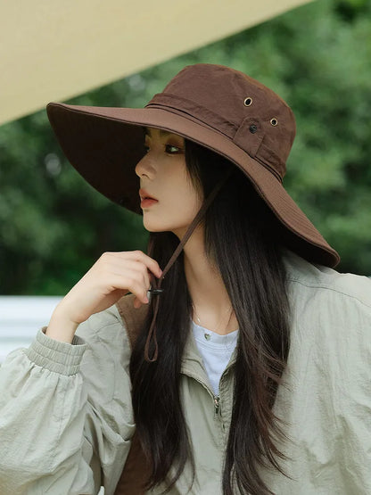 Waterproof Nylon Outdoor Sun Protection Bucket Hat