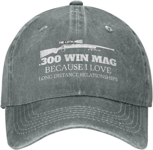 300 Win Mags Long Distance Baseball Cap
