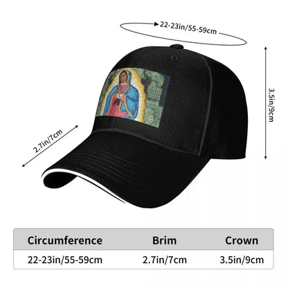 Guadalupe Tonantzin Cotton Twill Snapback Baseball Cap