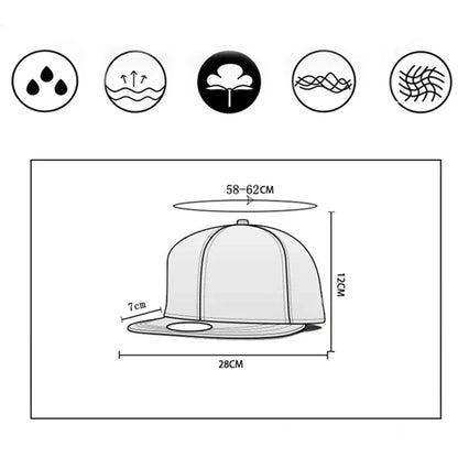Hip Hop Style Solid Snapback Cap Hat
