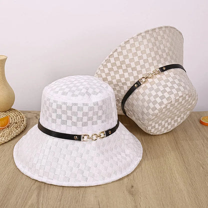 New Fashion Women Outdoor Bucket Hats Casual Travel Hats