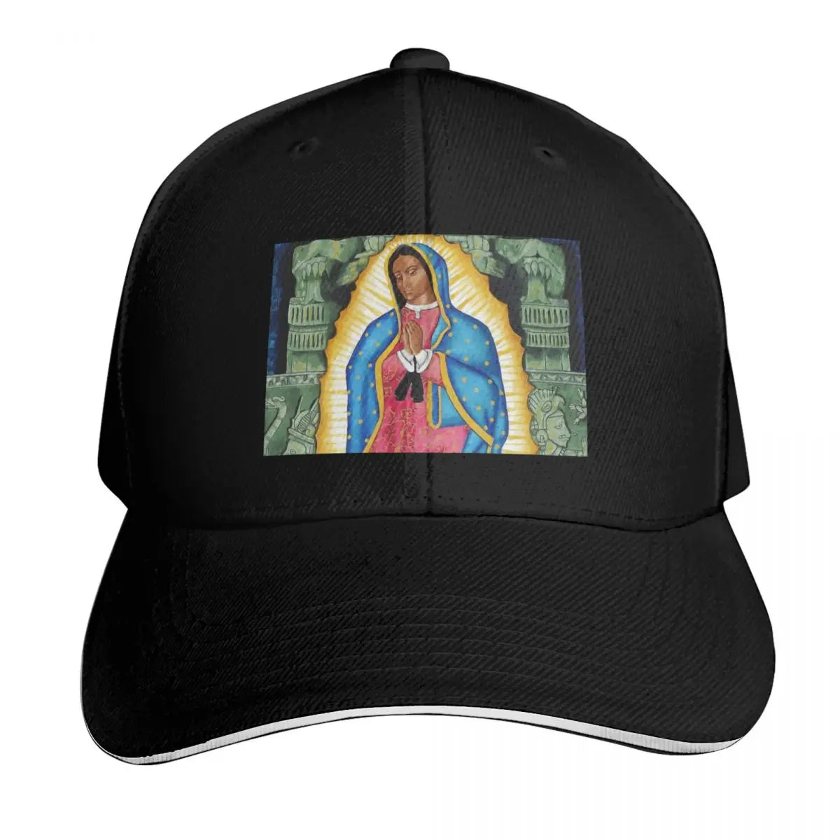 Guadalupe Tonantzin Cotton Twill Snapback Baseball Cap