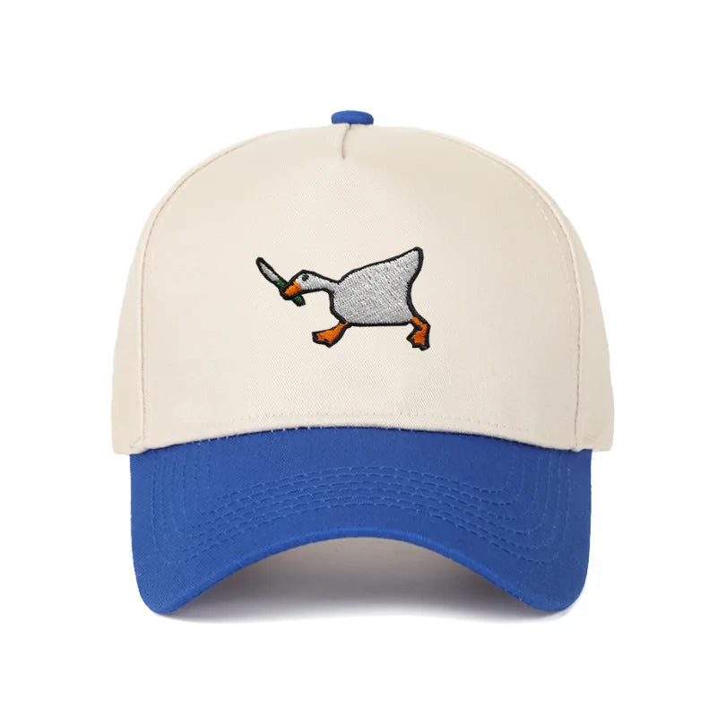 Big Goose Embroidered Colorblock Baseball Cap
