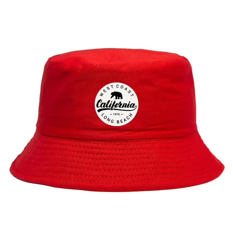Summer 1976 California Long Beach Bucket Hat