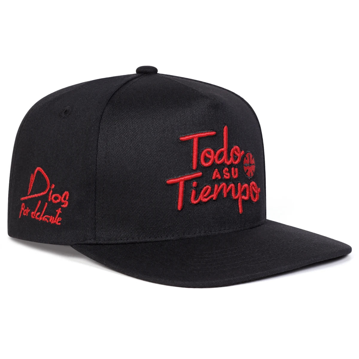 TODO A SU TIEMPO Embroidery Casual Snapback Cap