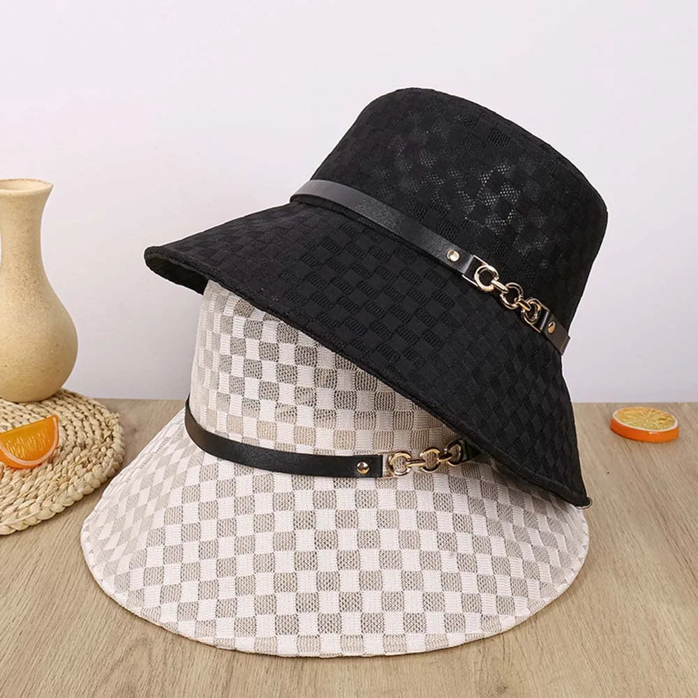 New Fashion Women Outdoor Bucket Hats Casual Travel Hats