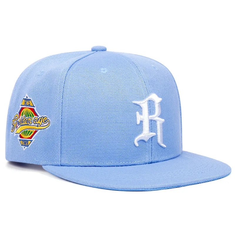 Primary Logo Embroidered Adjustable Hip-Hop Snapback Cap