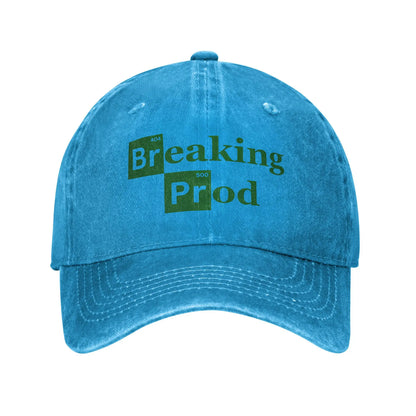 Breaking Prod Meme Baseball Cap