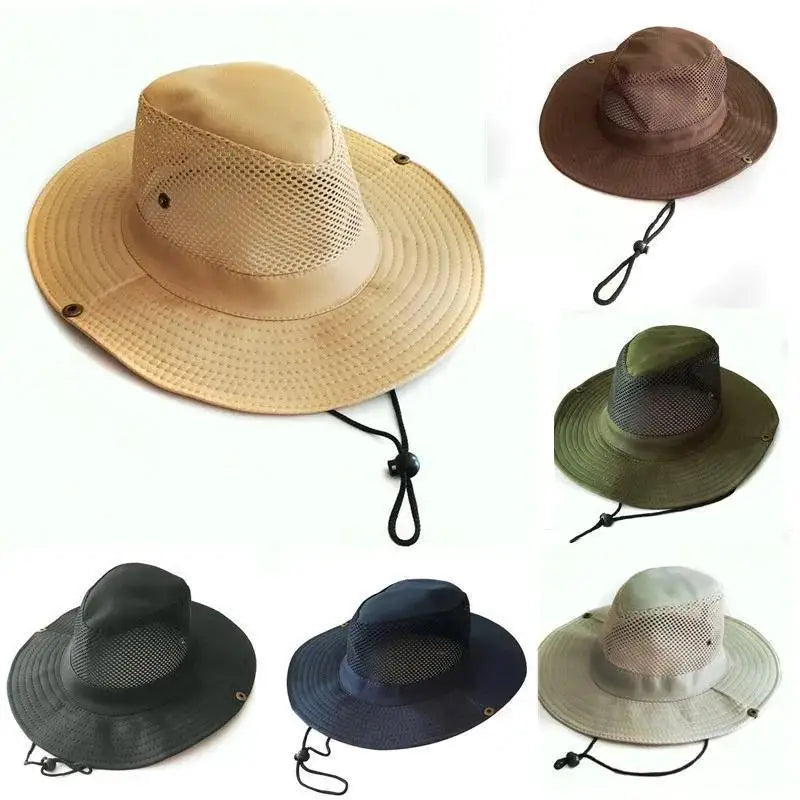 Men Outdoor Sun Hat Knight Cap