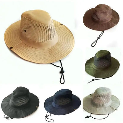 Men Outdoor Sun Hat Knight Cap