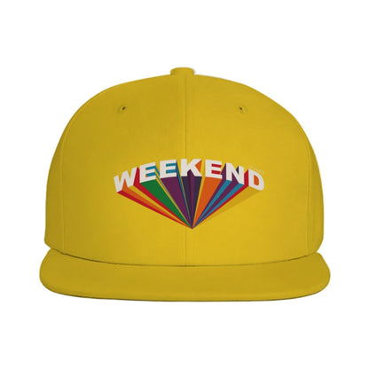 Weekend Rainbow Prism Snapback Cap Hat