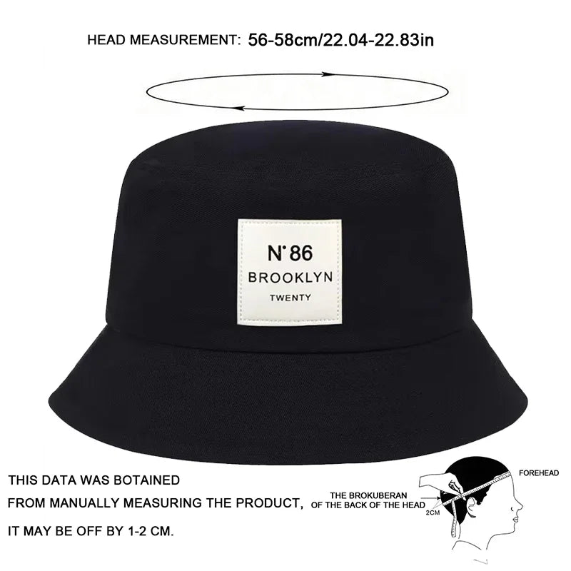 Brooklyn Label Panama Bucket Hat