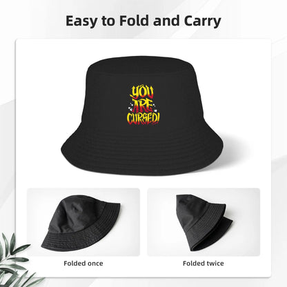 Danhausens Cursed Bucket Hat For Unisex Fisherman
