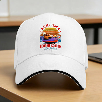 Alan Jackson Hotter Than Hoochie Coochie Baseball Cap