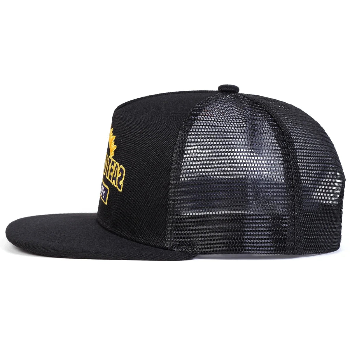 Twisted Teas Embroidered Mesh Snapback Cap