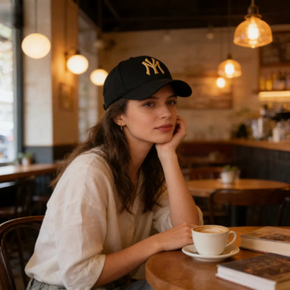 Unisex NY Letter Embroidery Baseball Cap Adjustable