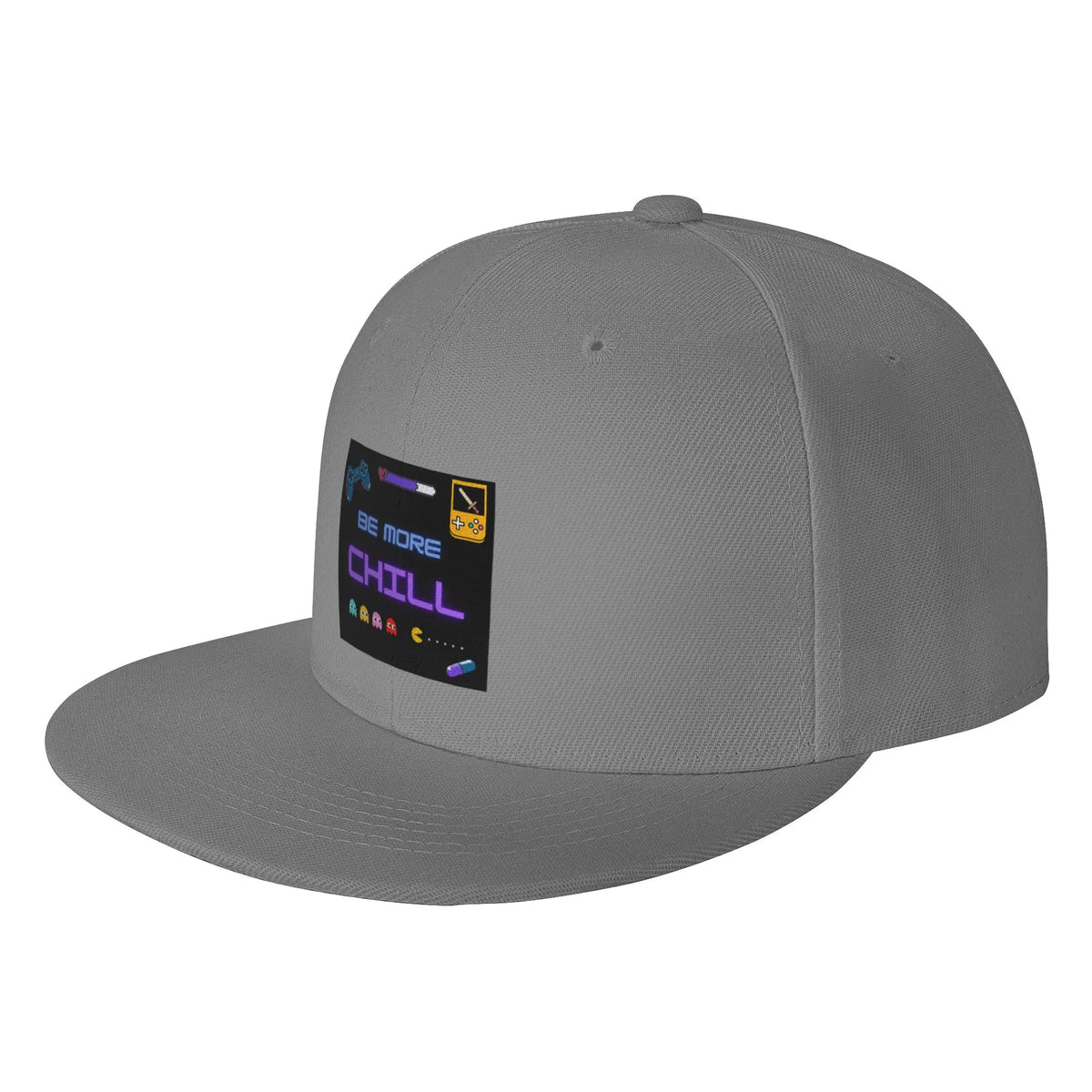 Be More Chill Retro Games Logo Snapback Cap