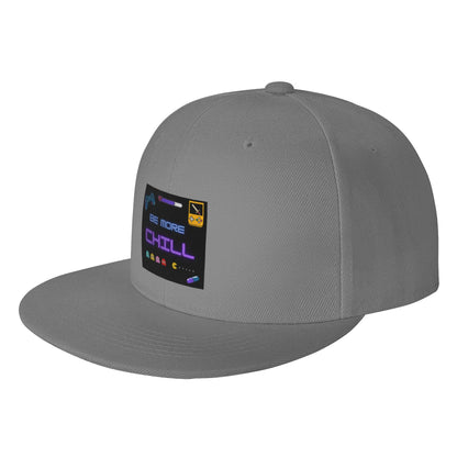 Be More Chill Retro Games Logo Snapback Cap