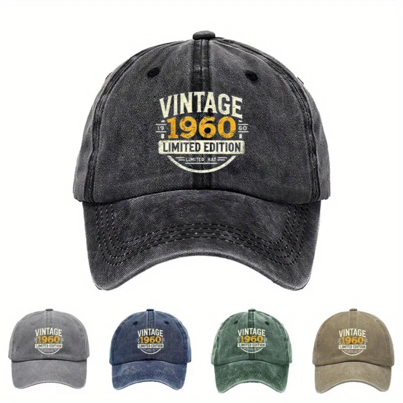 Vintage 1960 Limited Edition Baseball Cap