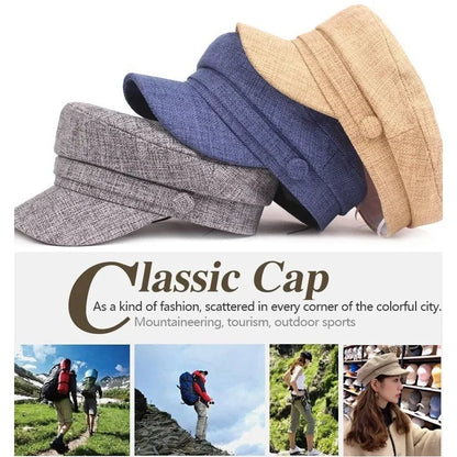 Spring And Summer Celebrity Beret Navy Hat Autumn And Winter