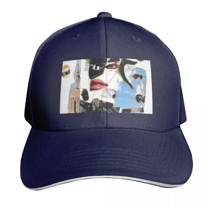 Lost In The City Urban Graphic Baseball Cap