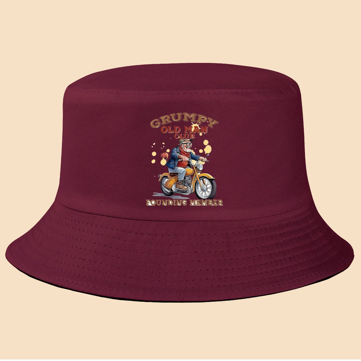 Grumpy Old Man Club Bucket Hat