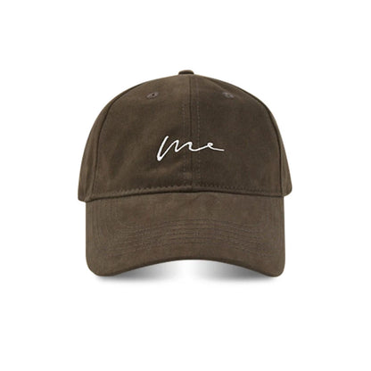 Vintage Hole Baseball Caps Man Streetwear Fashion Print Adjustable