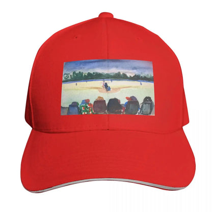 Take Me Out The Ballgame Night Baseball Cap