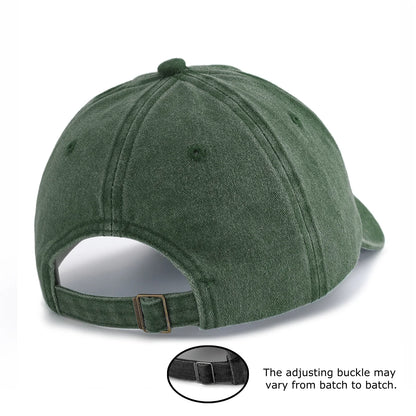 1pc Print Washed Baseball Cap