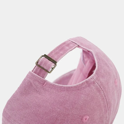 Hat New For Women Men Washed Cotton Baseball Cap Soft Top