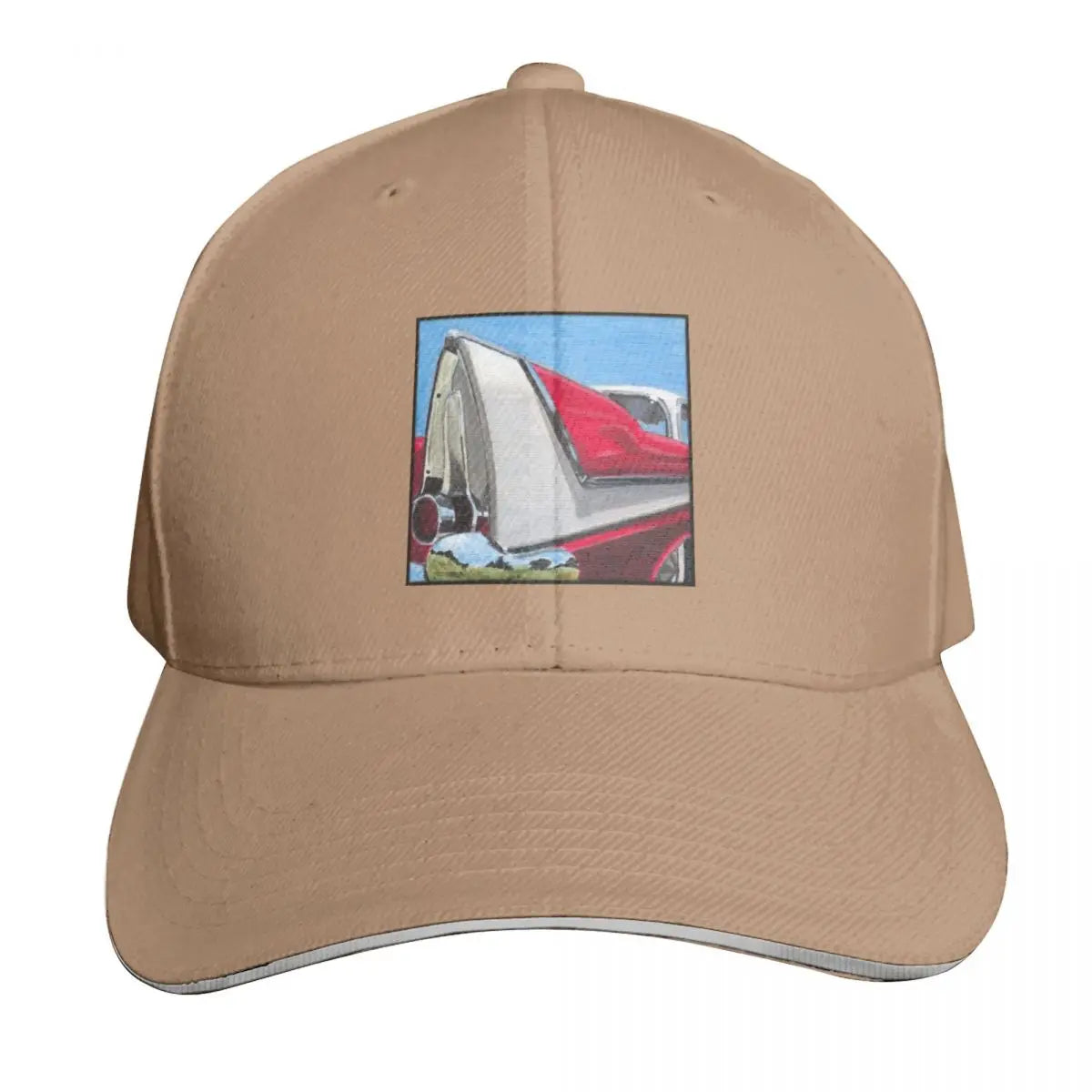 1958 Plymouth Belvedere Tail Fin Classic Baseball Cap