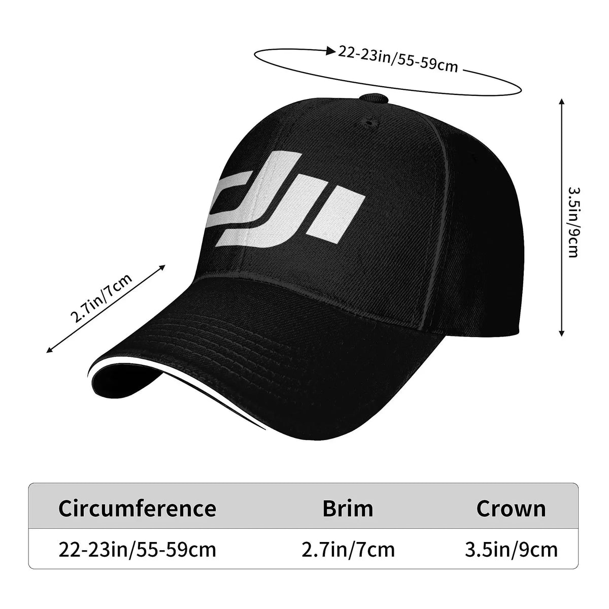 DJI Drone Pilot Outdoor Baseball Cap
