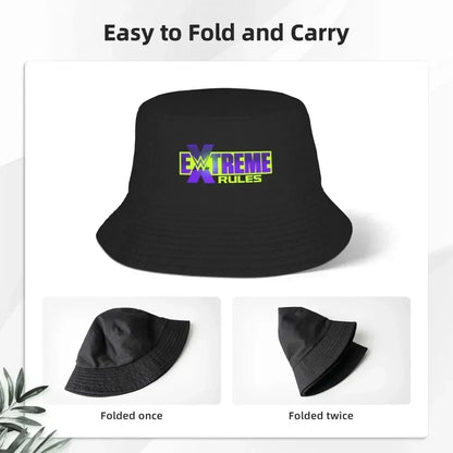 Extreme Rules Design Outdoor Sun Protection Bucket Hat