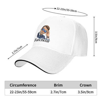 Emmanuel Macron Glasses Casual Baseball Cap Style