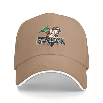Calvin And Hobbes Flag Graphic Baseball Cap