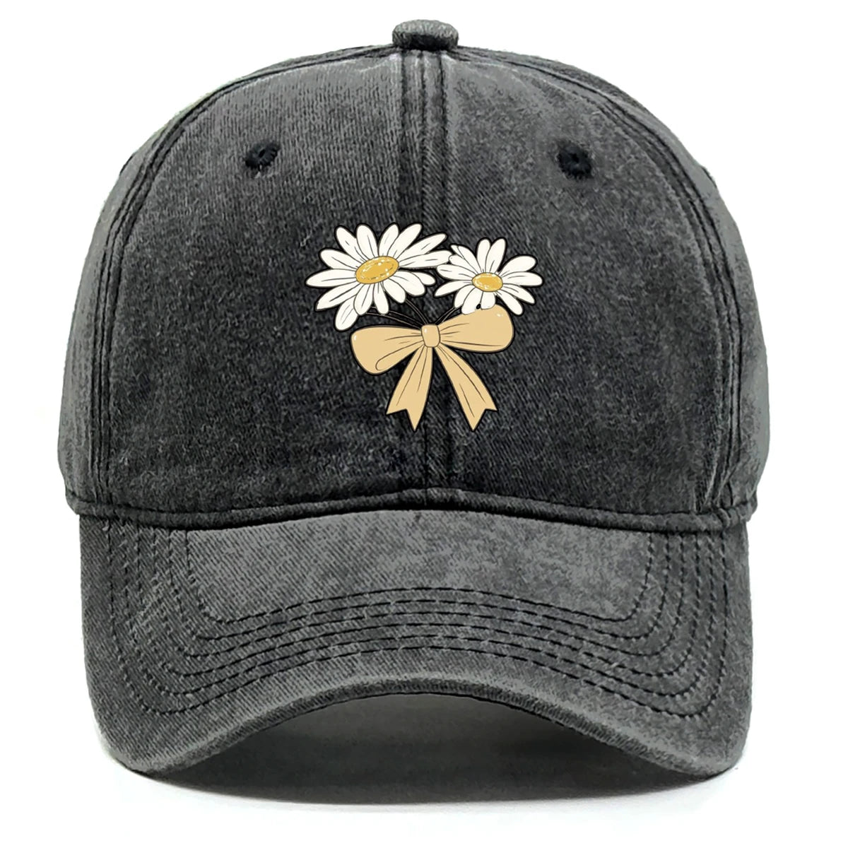 Adjustable Summer Cap For Women Men Flower Baseball Cap