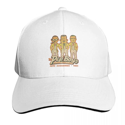 Pep Boys USA Two Tone Snapback Baseball Cap