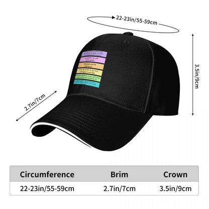 Prayer Of Good Courage Cotton Twill Snapback Baseball Cap