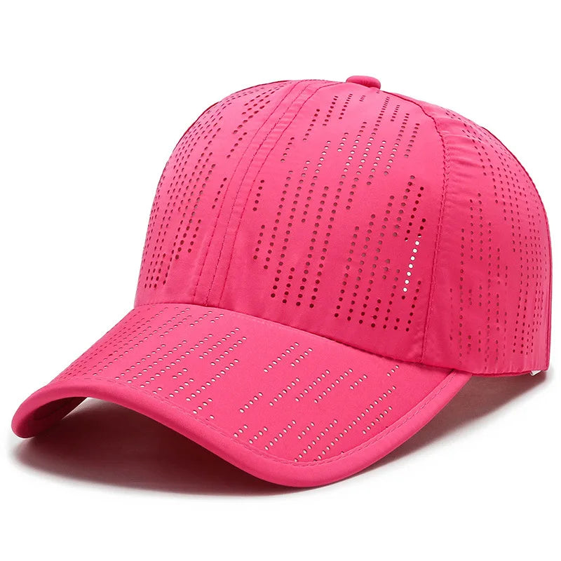 Vibrant Sport Color Block Hat Men's Outdoor Sports Hat