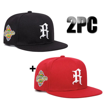 Primary Logo Embroidered Adjustable Hip-Hop Snapback Cap