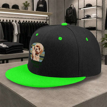 New Poodle Print Unisex All Match Cap