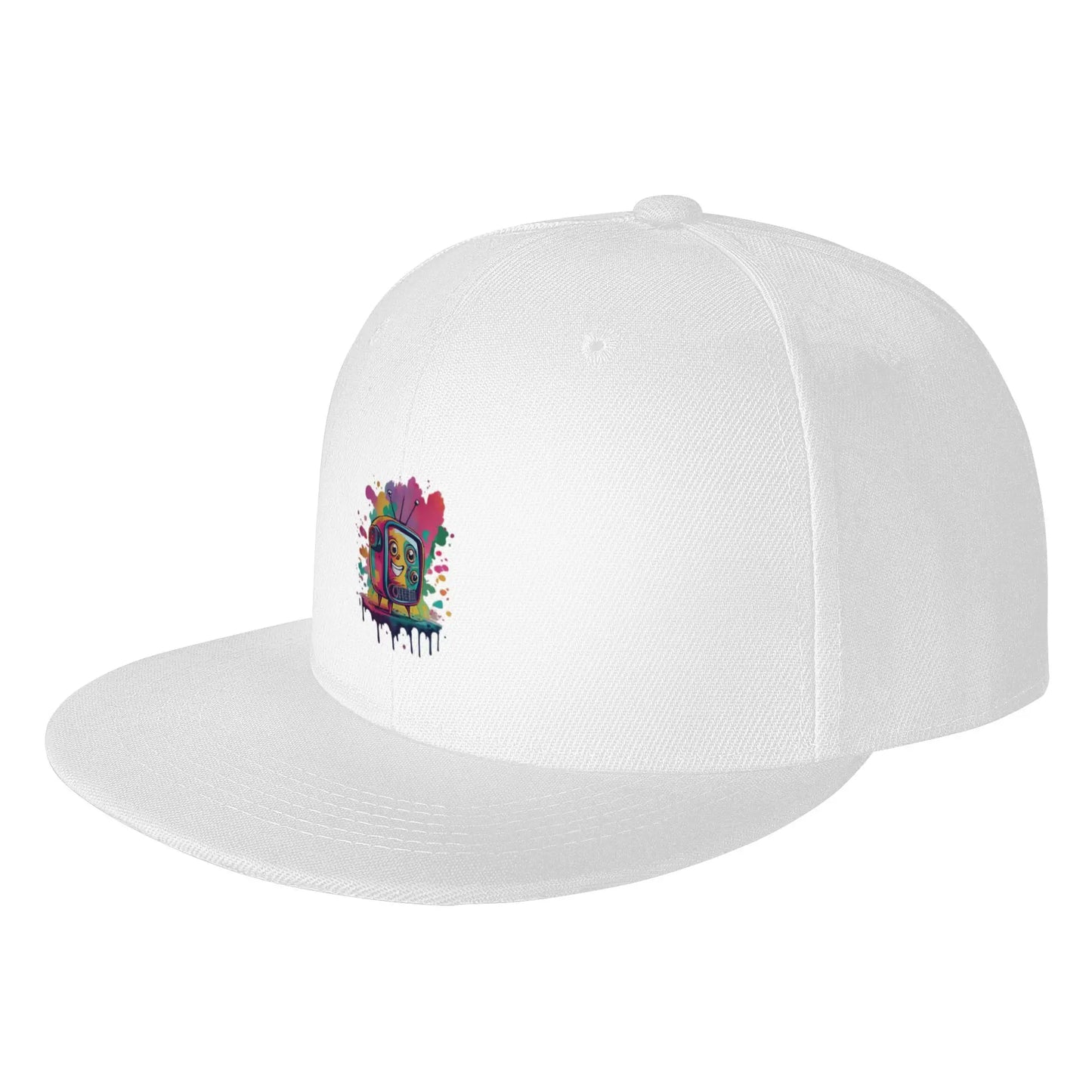 Artness Retro TV Snapback Cap